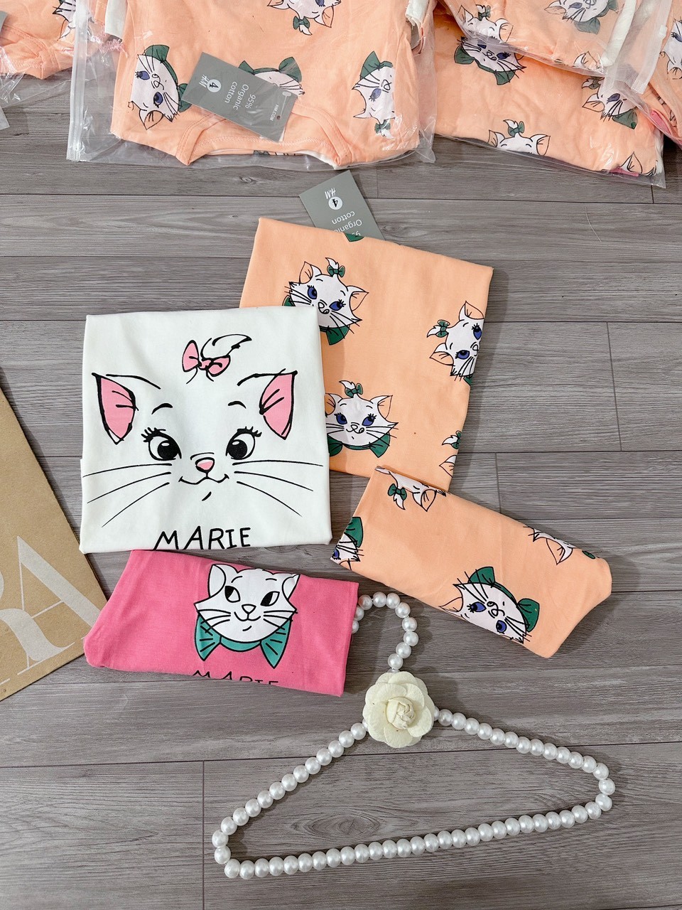 Set 2 Bộ Mèo Marie Bé