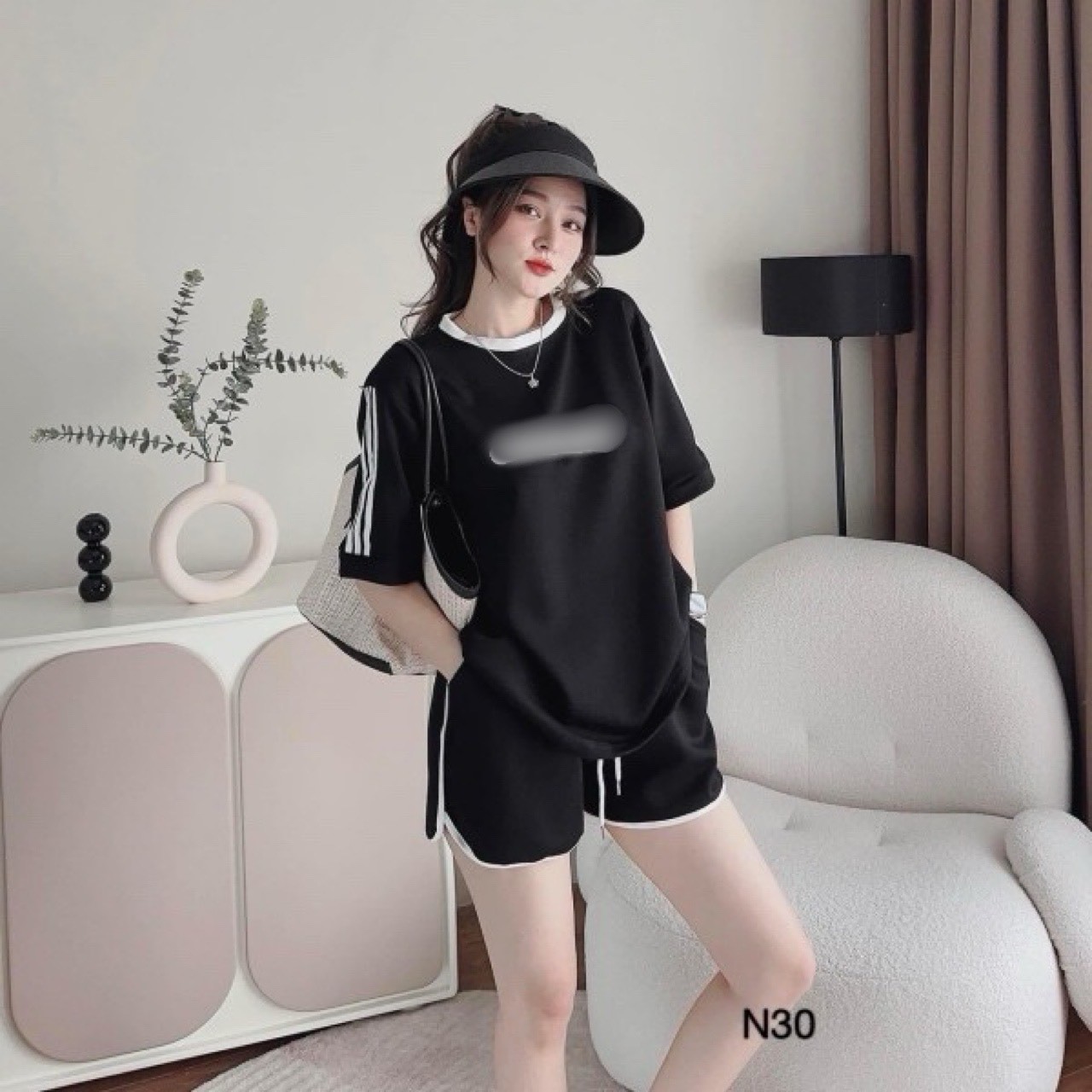 Bộ Cộc Deco Chạy Sọc Viền