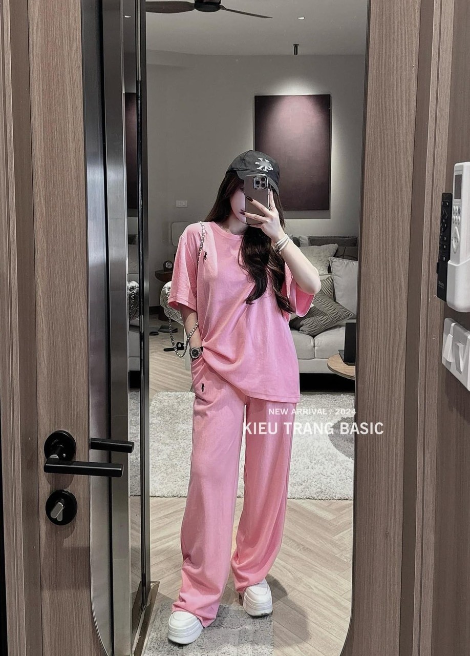 Bộ Cotton Thêu Ngựa 4 Màu