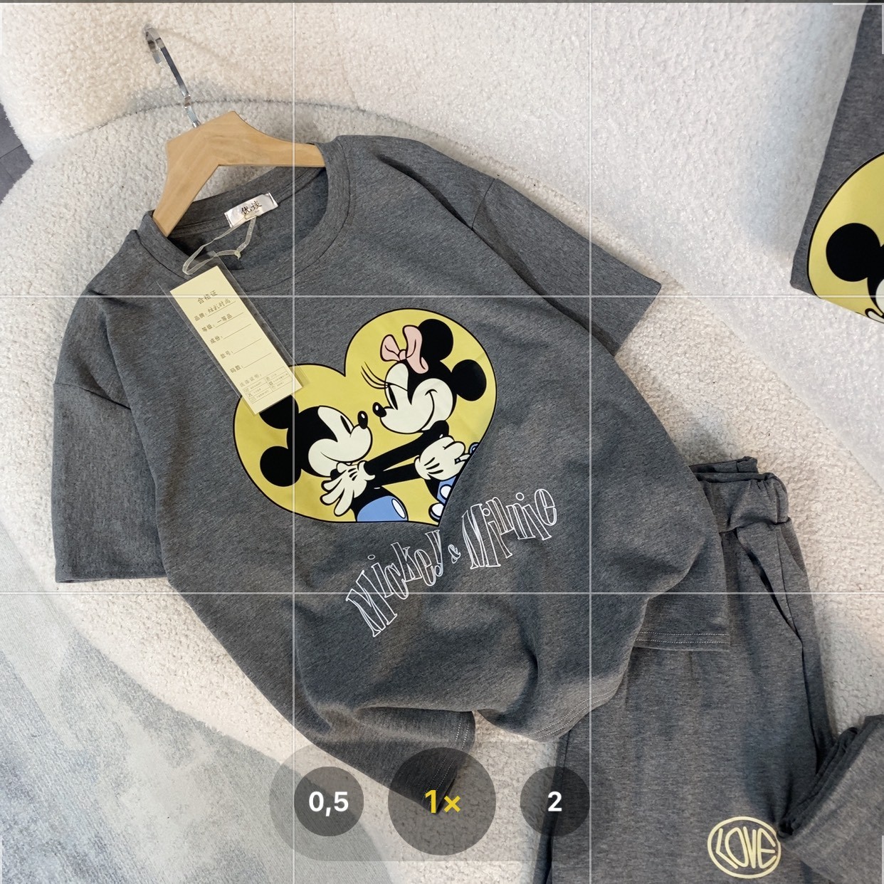 Bộ Suông Micky Xám