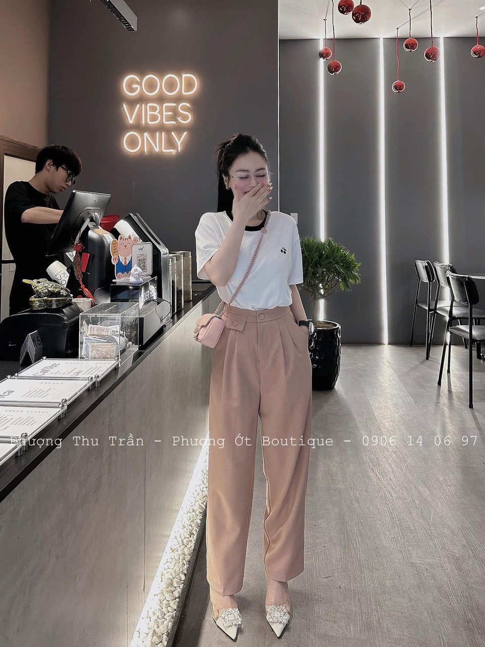 Sét 3 Áo Phông Cherry Phối Cổ
