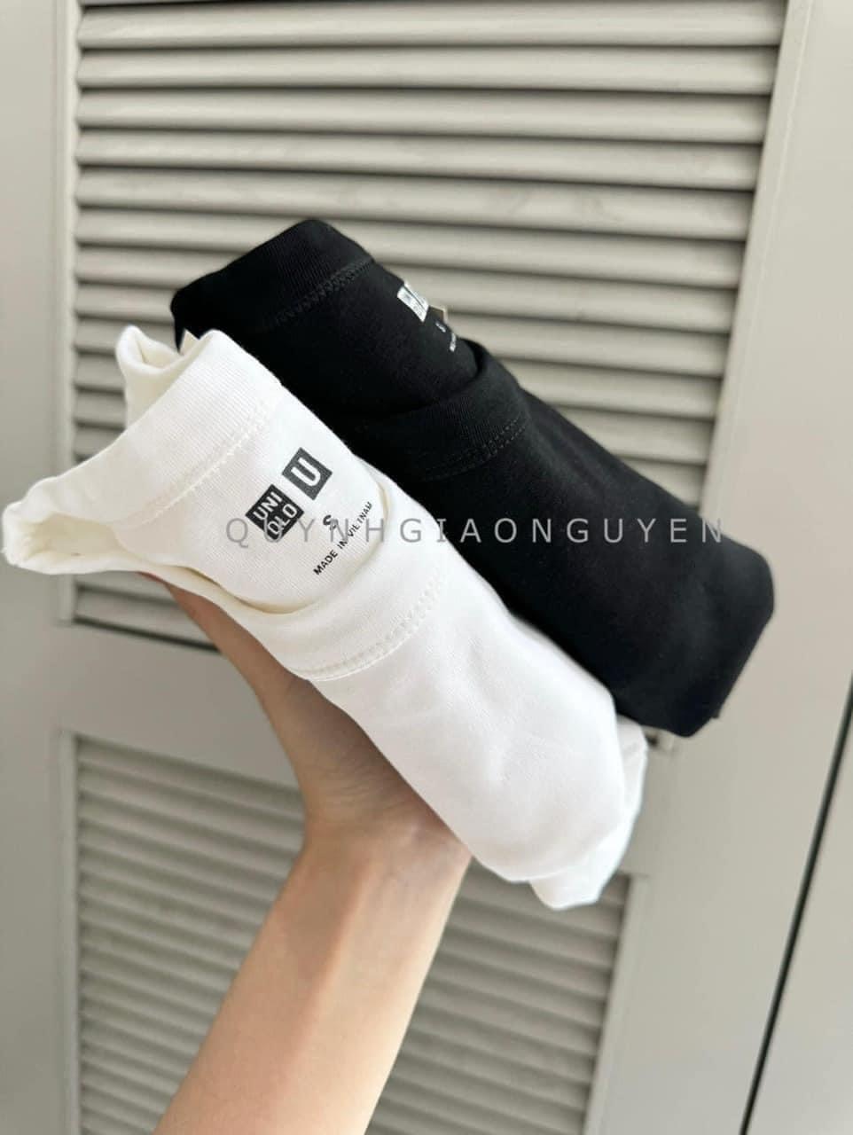 Sét 2 Áo Phông Uni Đen Trắng