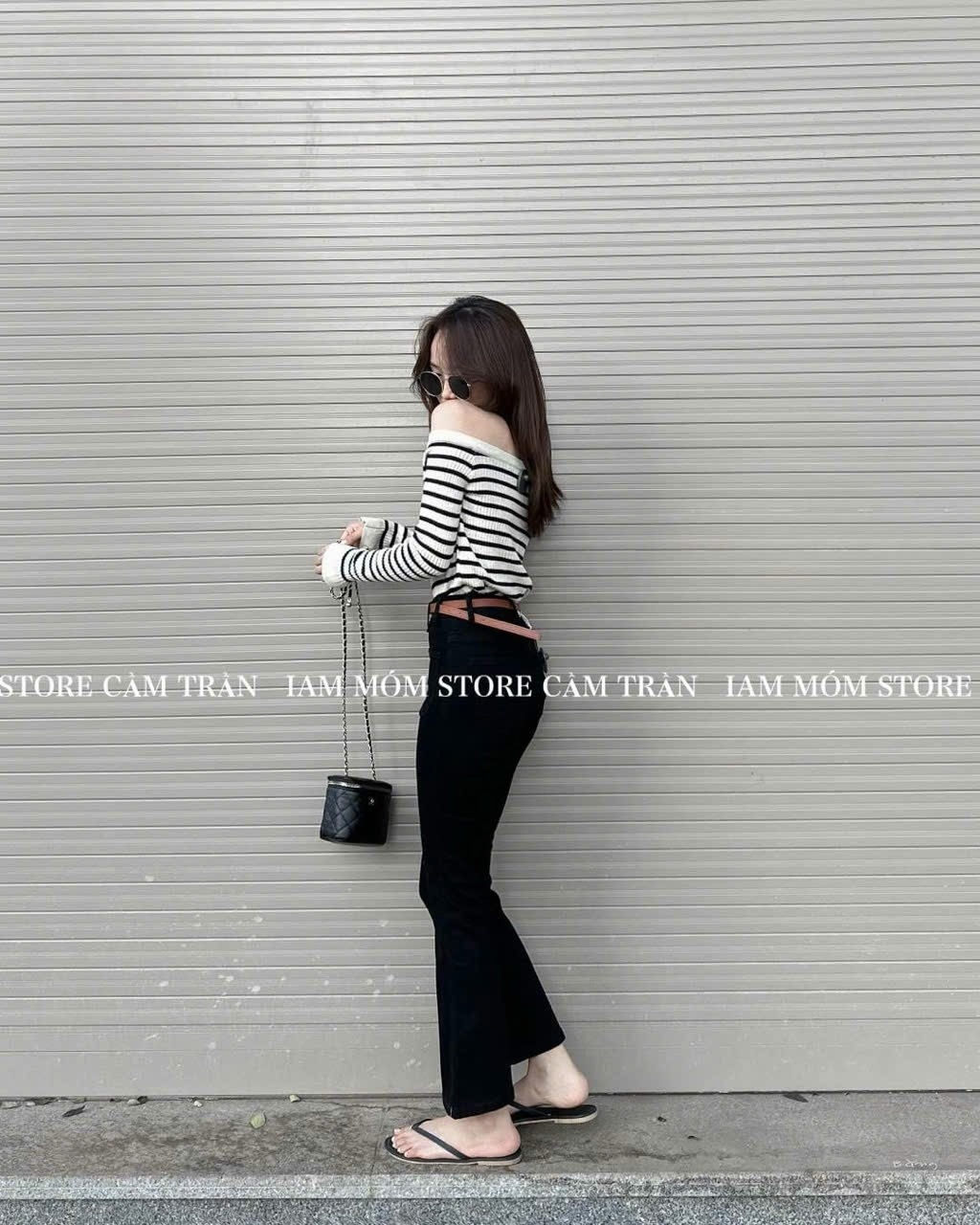 Quần Loe Vintex Kèm Đai