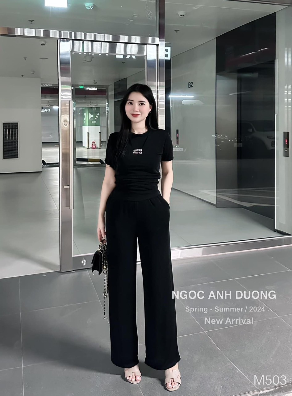 Bộ Nhung Wang Kim Sa Nhún Eo
