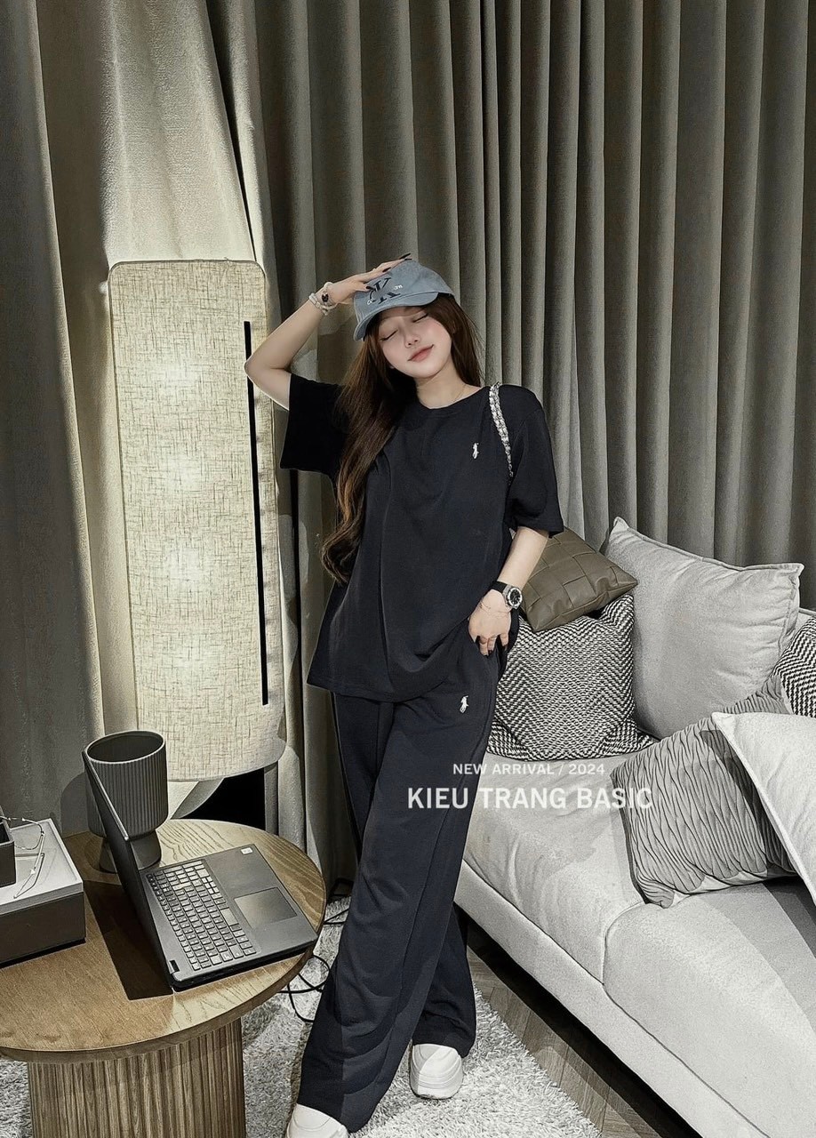 Bộ Cotton Thêu Ngựa 4 Màu