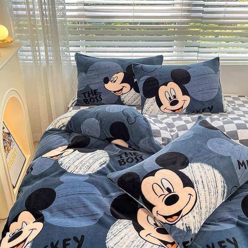 Bộ Ga Gối Mickey