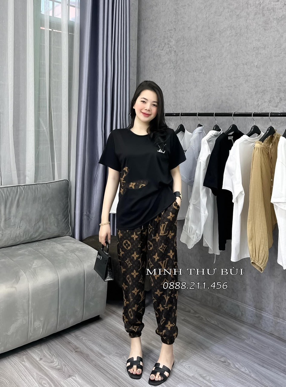 Bộ LV Tai Thỏ 2 Màu