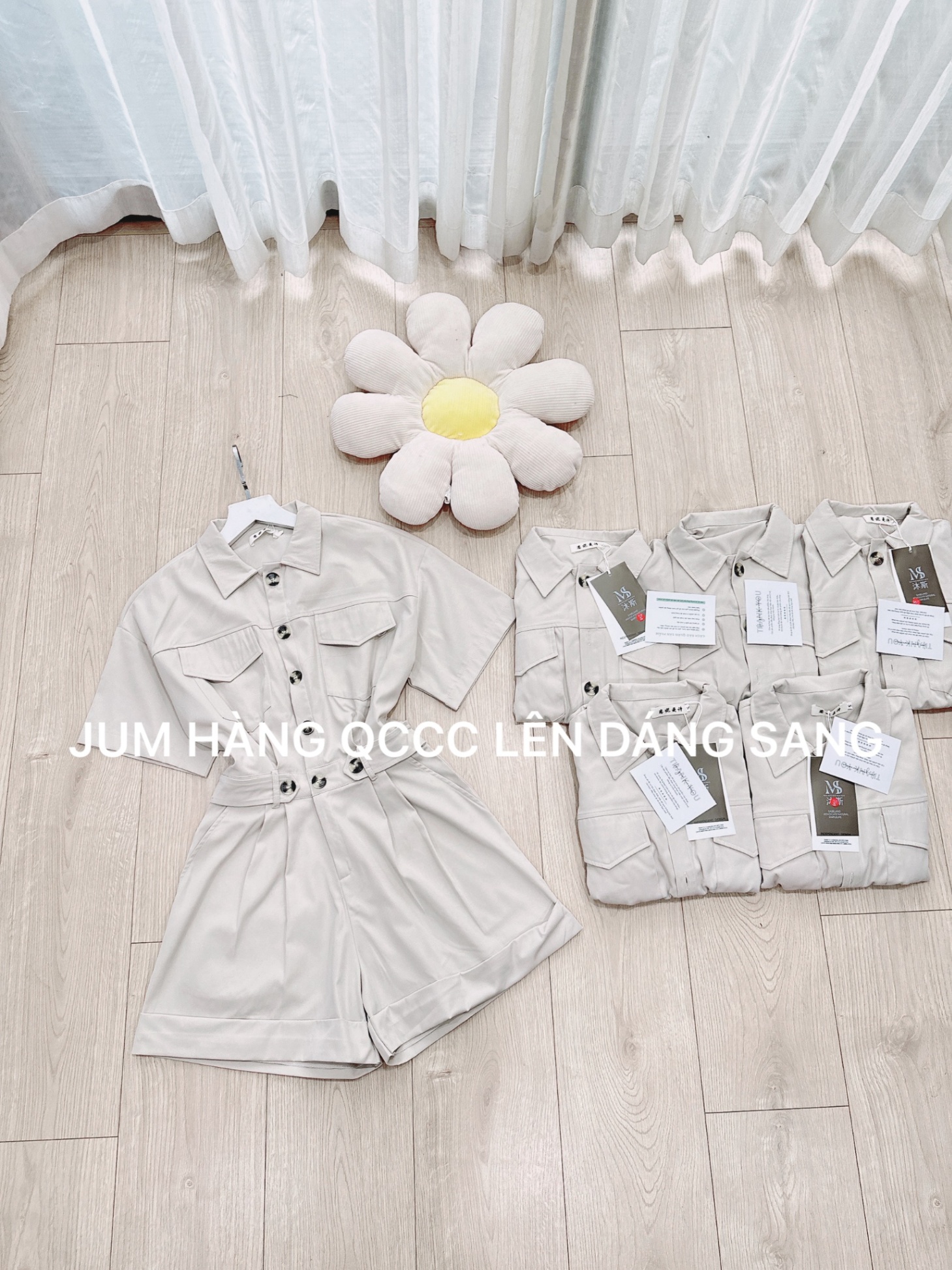 Sét Jum Kaki Gấu LV