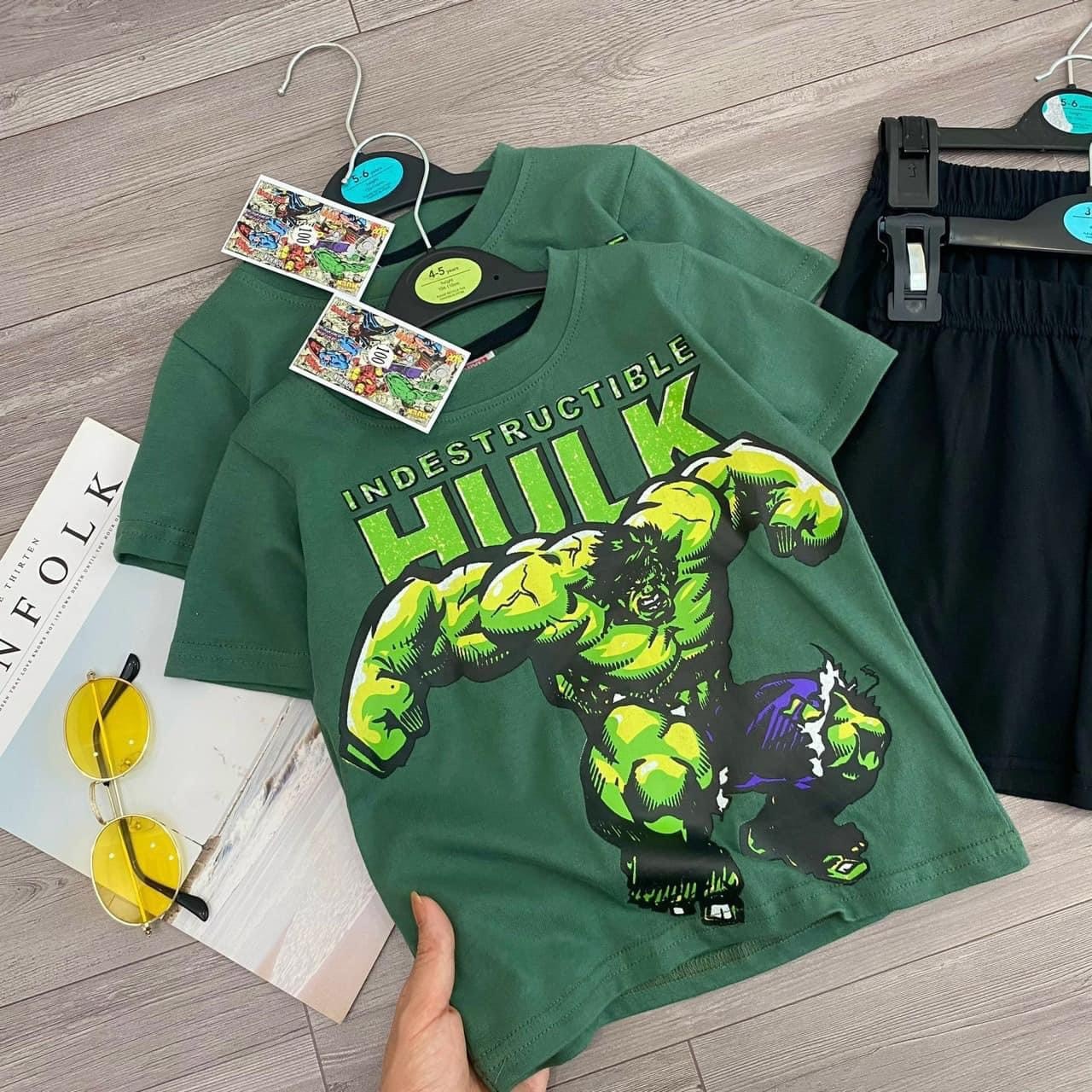 Bộ Siêu Anh Hùng Hulk Xanh Lá Cho Bé