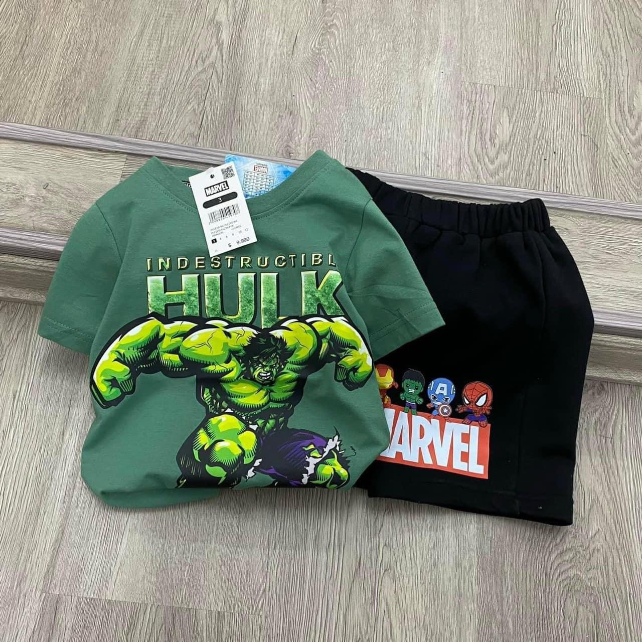 Bộ Siêu Anh Hùng Hulk Xanh Lá Cho Bé