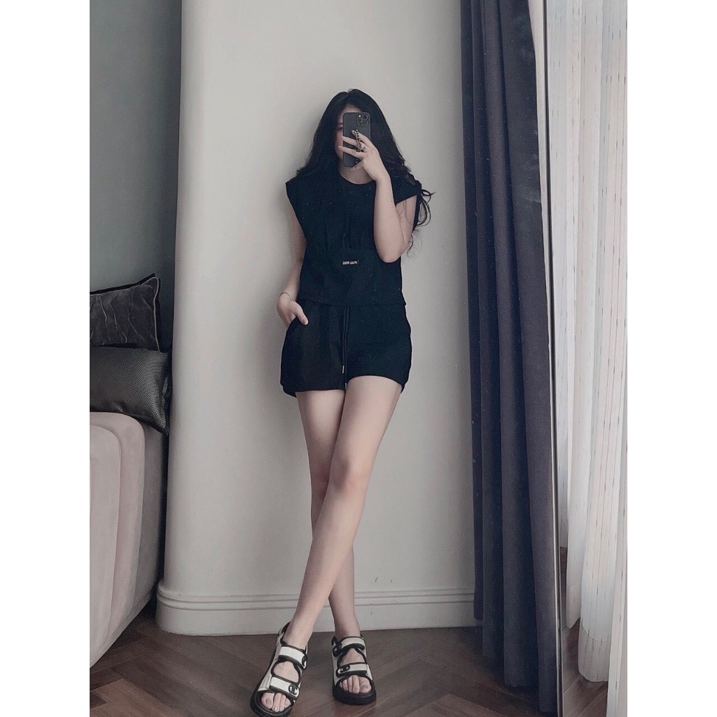 Bộ Cộc Đen Miu Miu