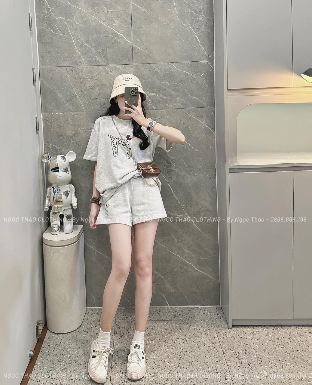 Bộ Cộc Chó 2 Màu
