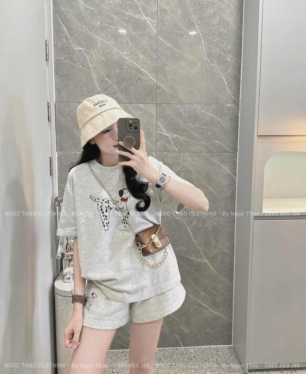 Bộ Cộc Chó 2 Màu