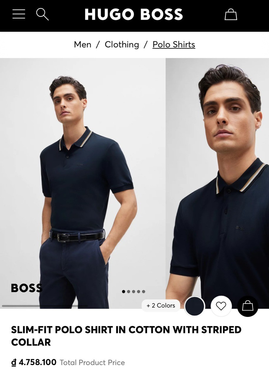 Áo Polo Hugo Boss Nam