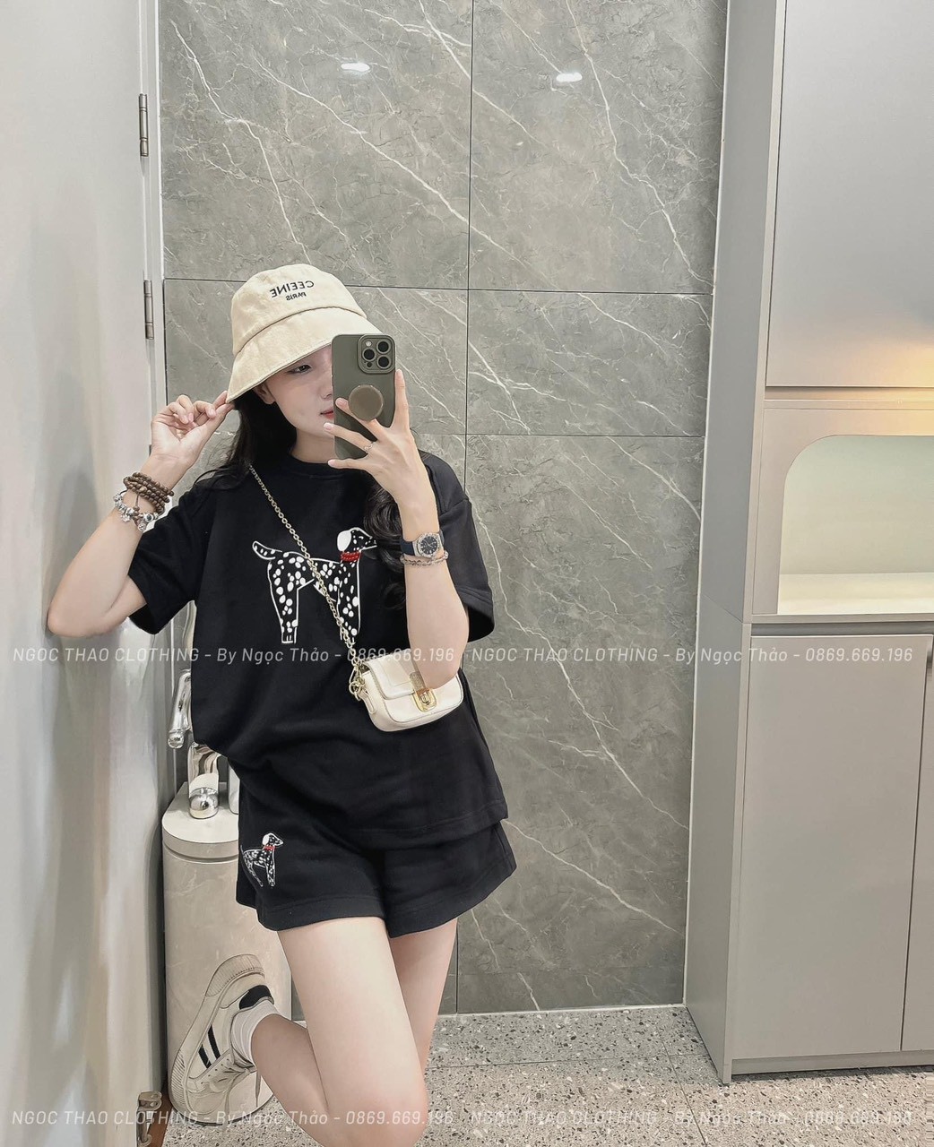 Bộ Cộc Chó 2 Màu