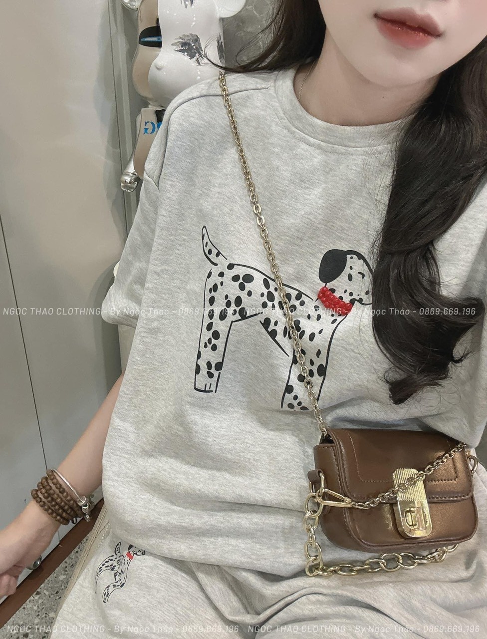 Bộ Cộc Chó 2 Màu