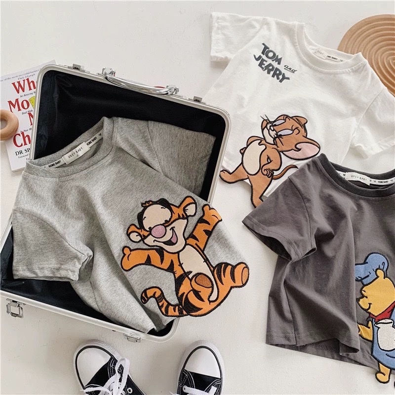 Set 3 Áo Phông Tom Jerry Bé Trai
