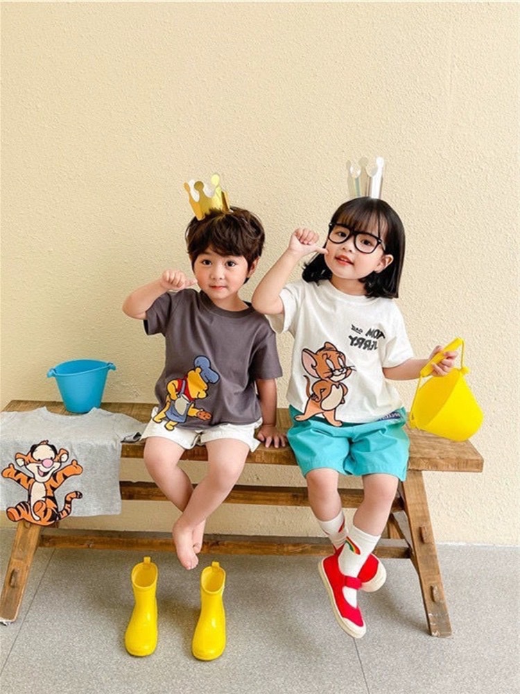 Set 3 Áo Phông Tom Jerry Bé Trai