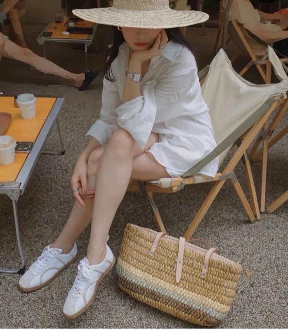 Bộ SM Trắng Quần Đùi 2 Lớp