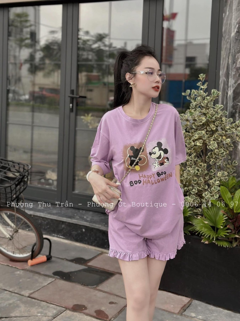 Bộ Cộc 3 Màu Mickey Happy