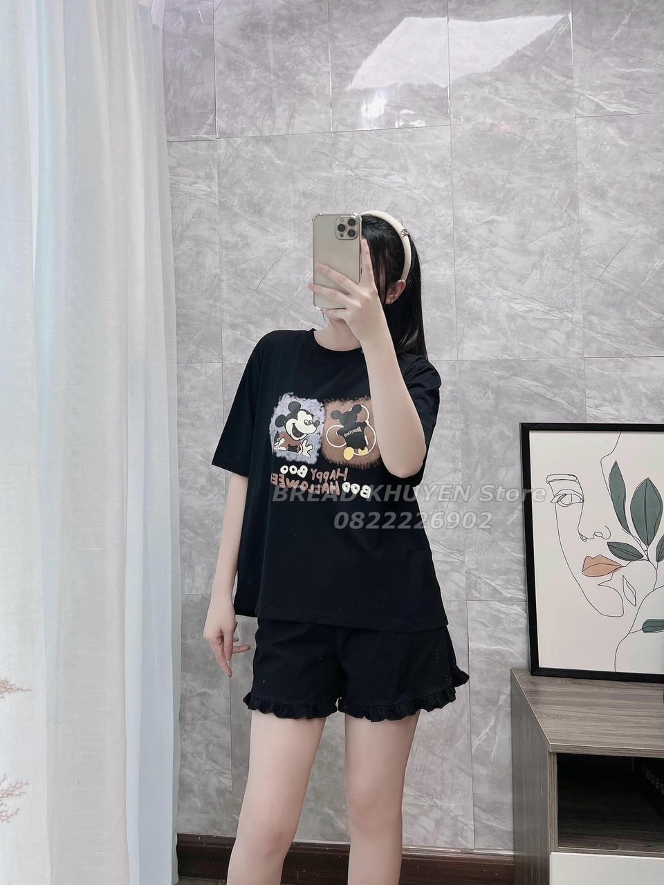 Bộ Cộc 3 Màu Mickey Happy