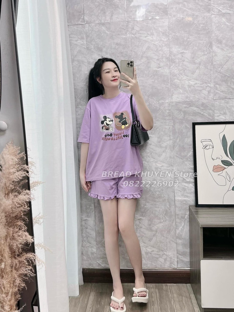 Bộ Cộc 3 Màu Mickey Happy