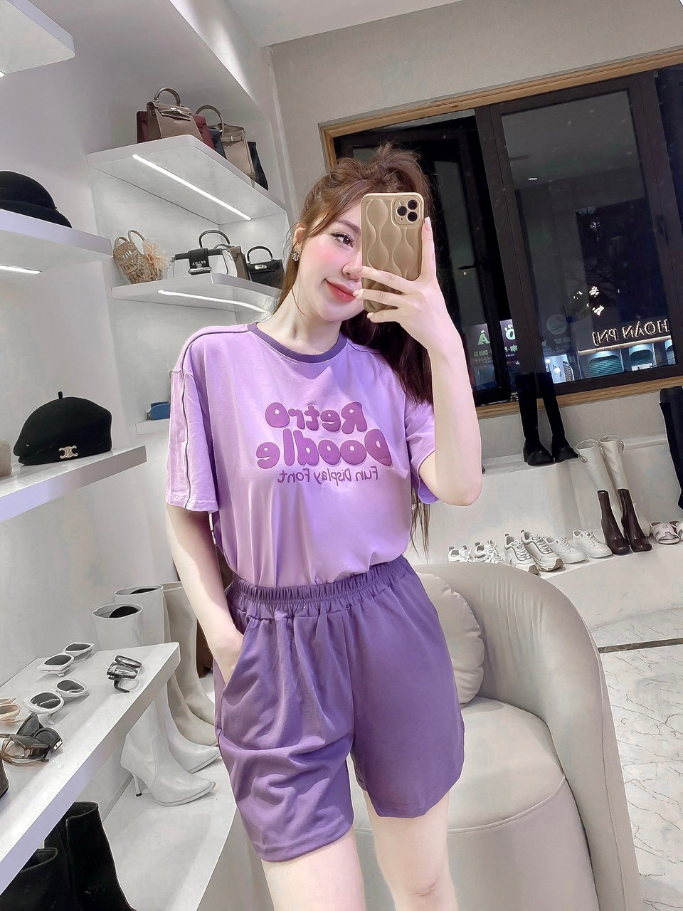 Bộ Cộc Hồng Tím Petro