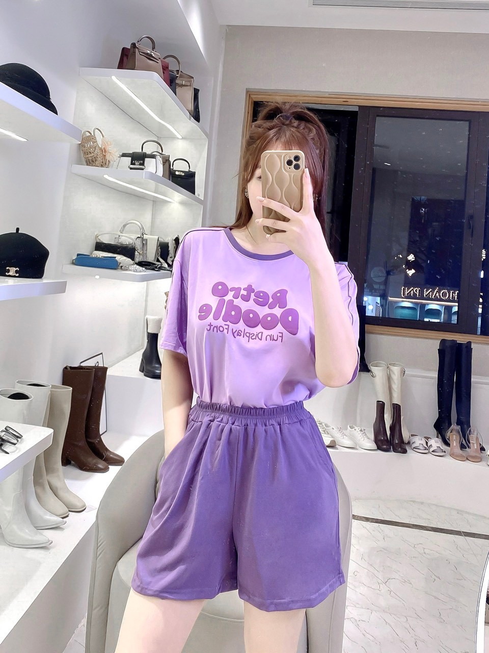 Bộ Cộc Hồng Tím Petro