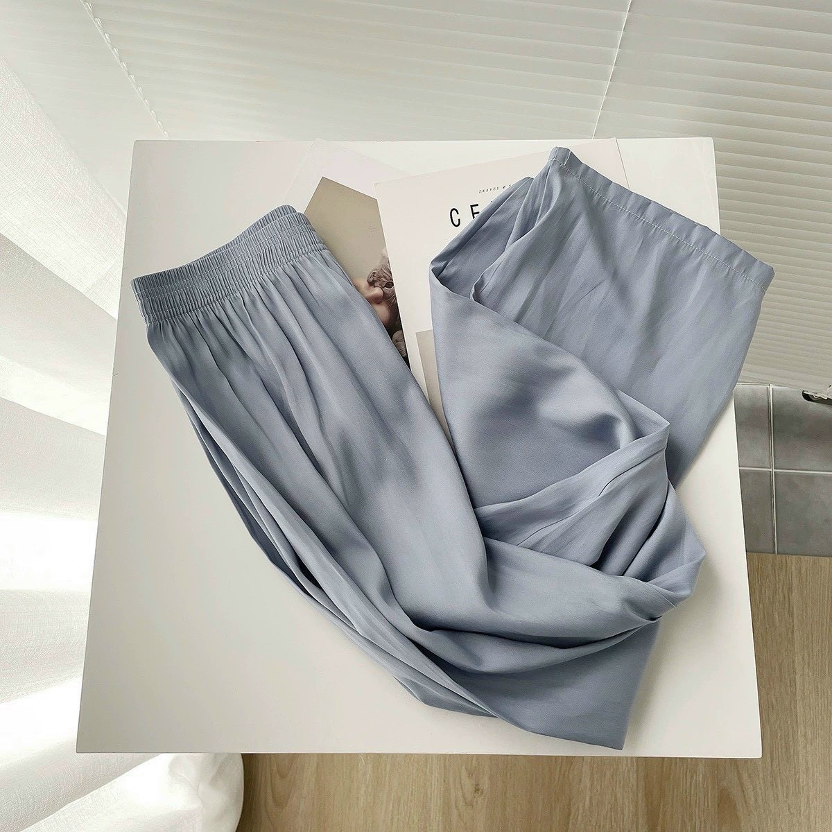 Quần Suông Lụa QC Xuân Hè