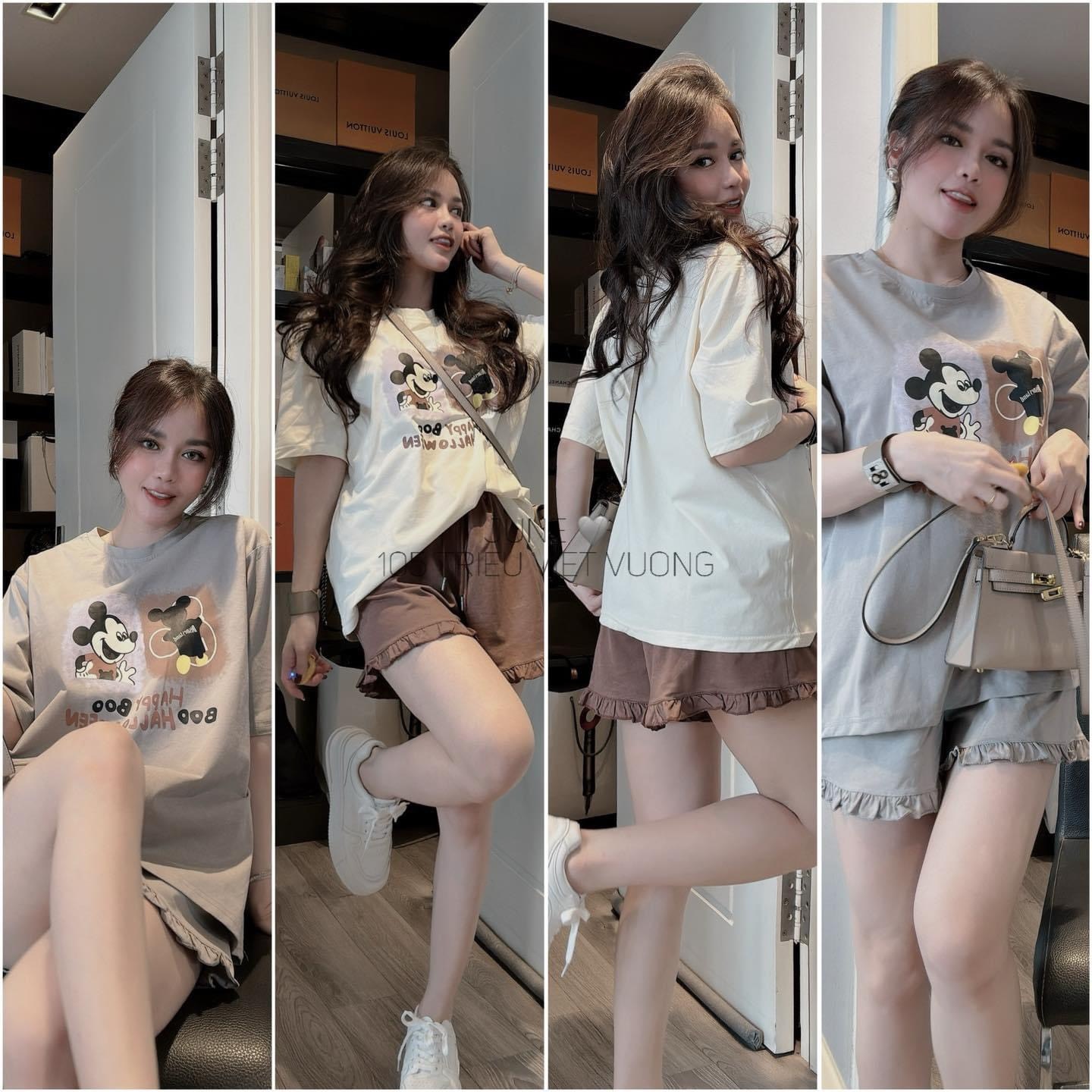Bộ Cộc Mickey Happy Boo