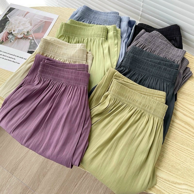 Quần Suông Lụa QC Xuân Hè