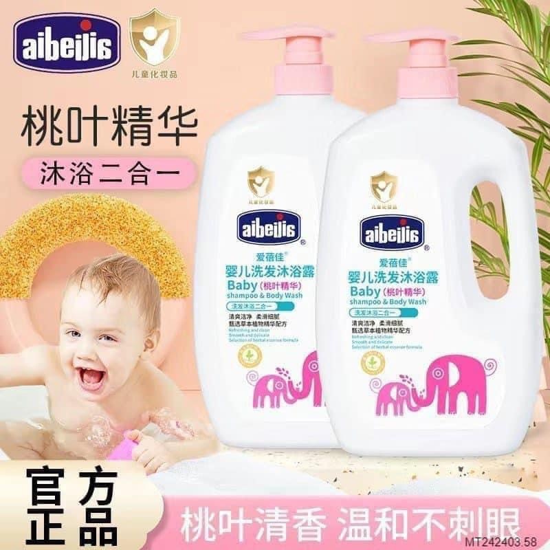 Sữa Tắm Gội 2In1 Aibeilis