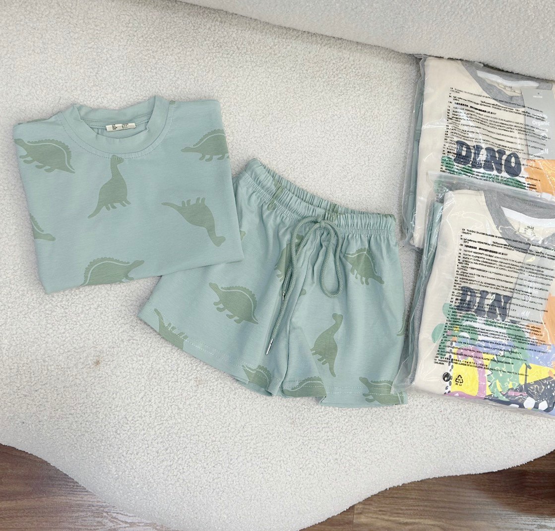 Sét 2 Bộ Cộc Khủng Long Dino Bé