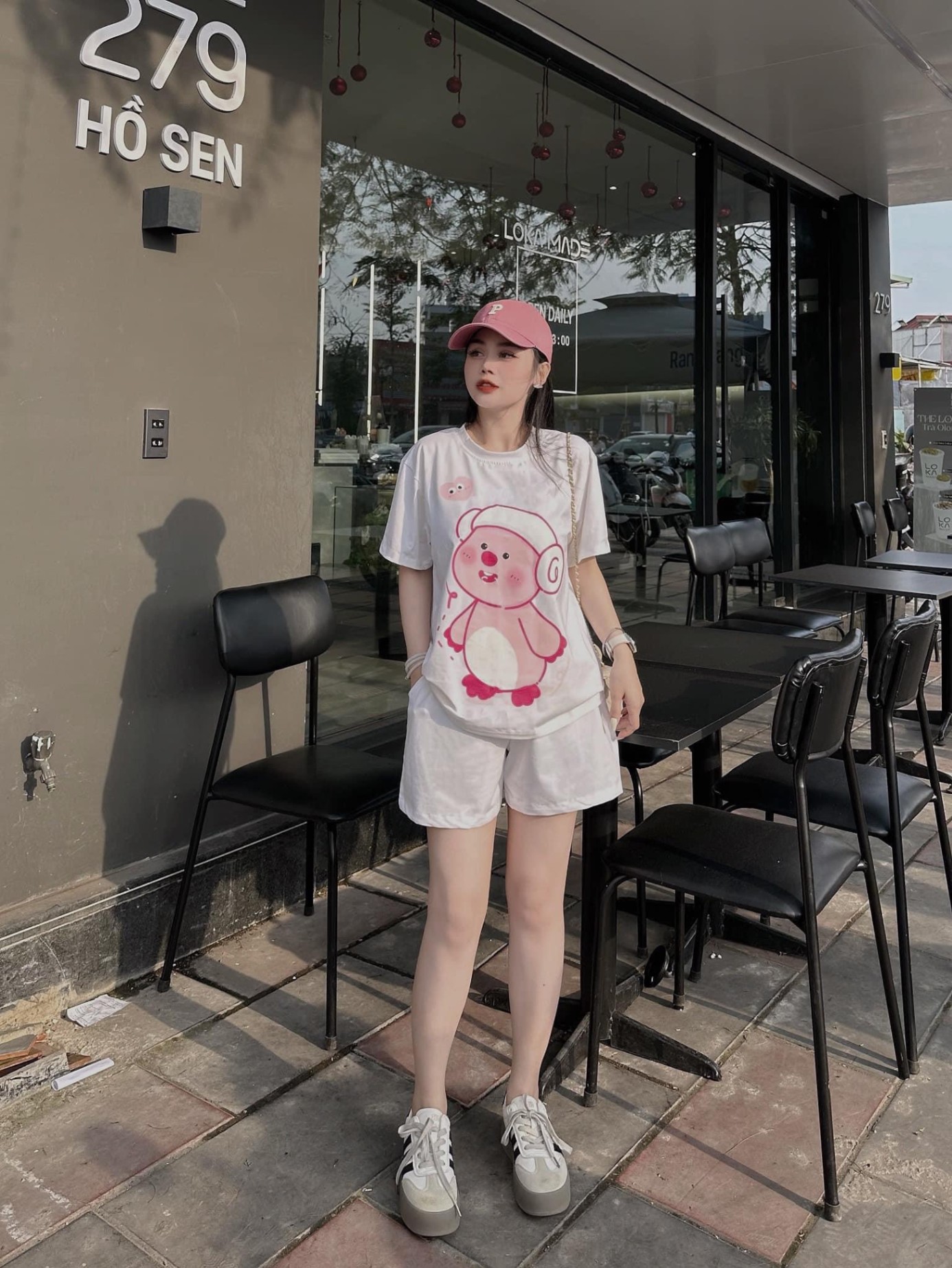 Bộ Cộc In Heo Hồng 3 Màu