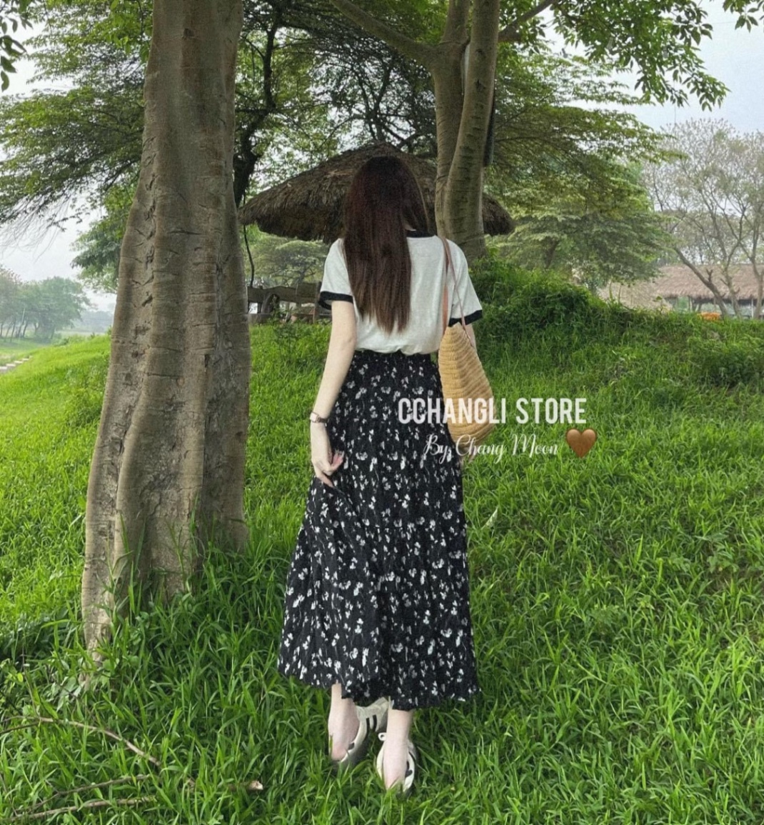 Set CV Hoa Nhí Kèm Áo Phông MK