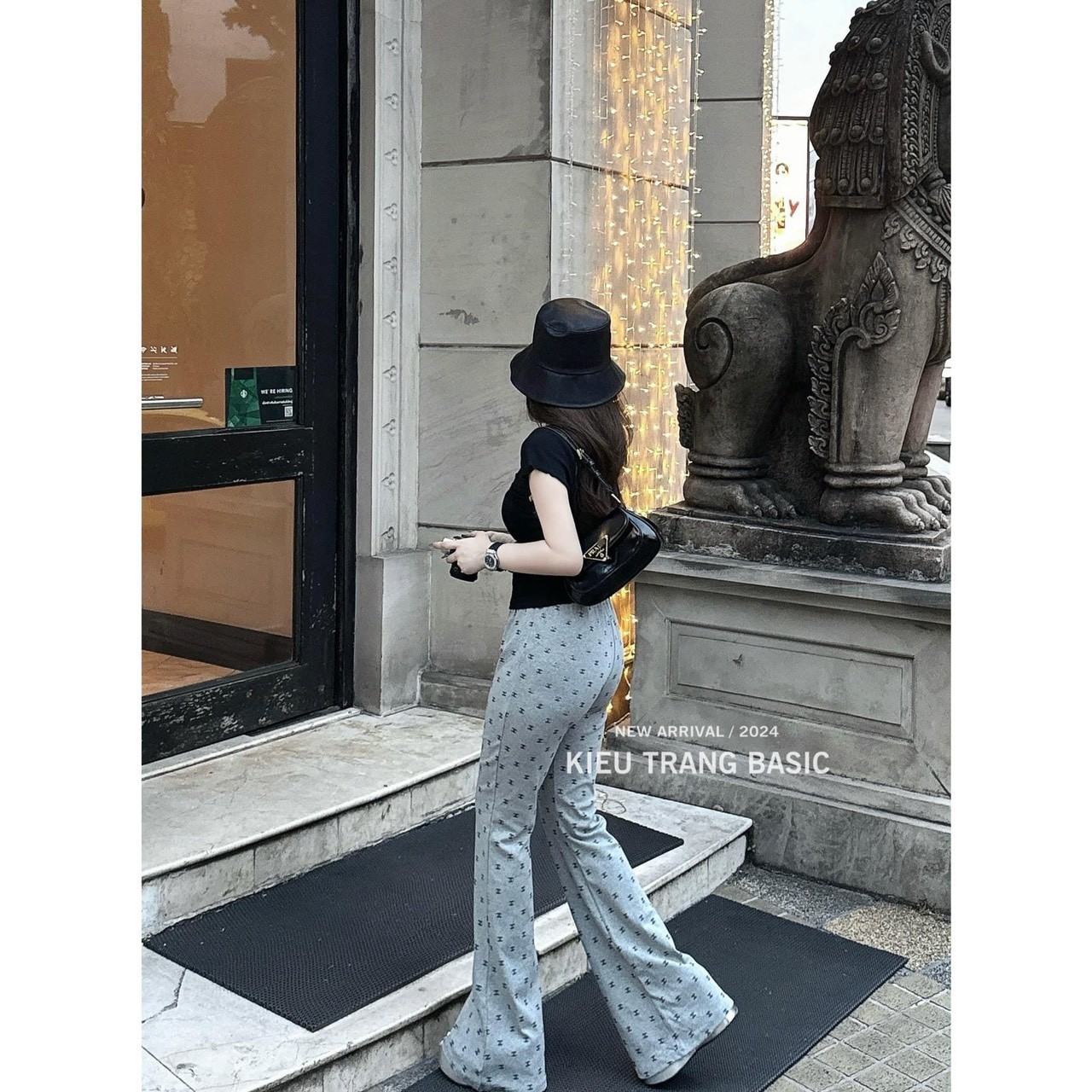 Sét 2 Áo Tăm Croptop Cổ Phối Ren