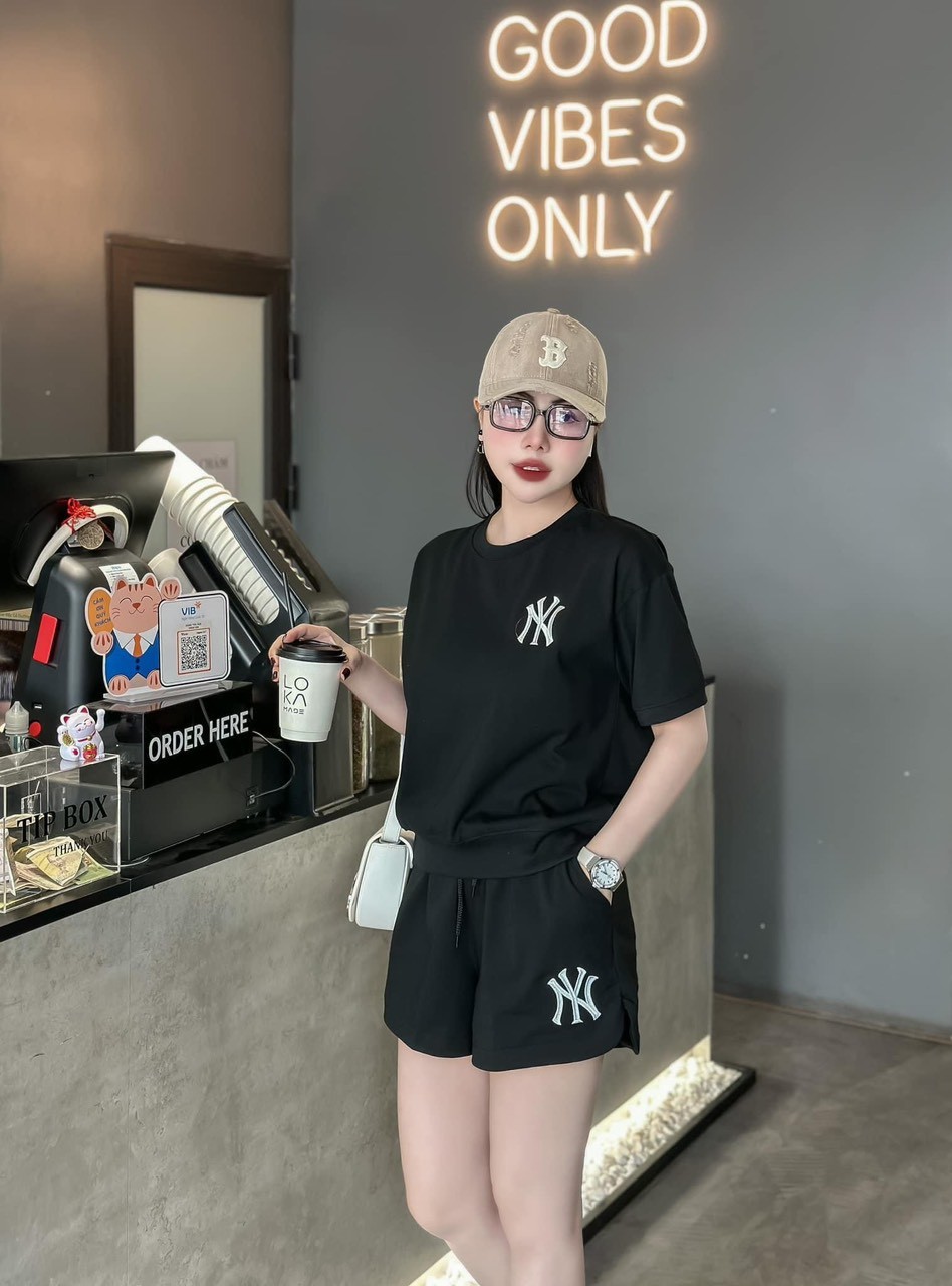 Bộ Cộc NY Bo Gấu Áo 3 Màu