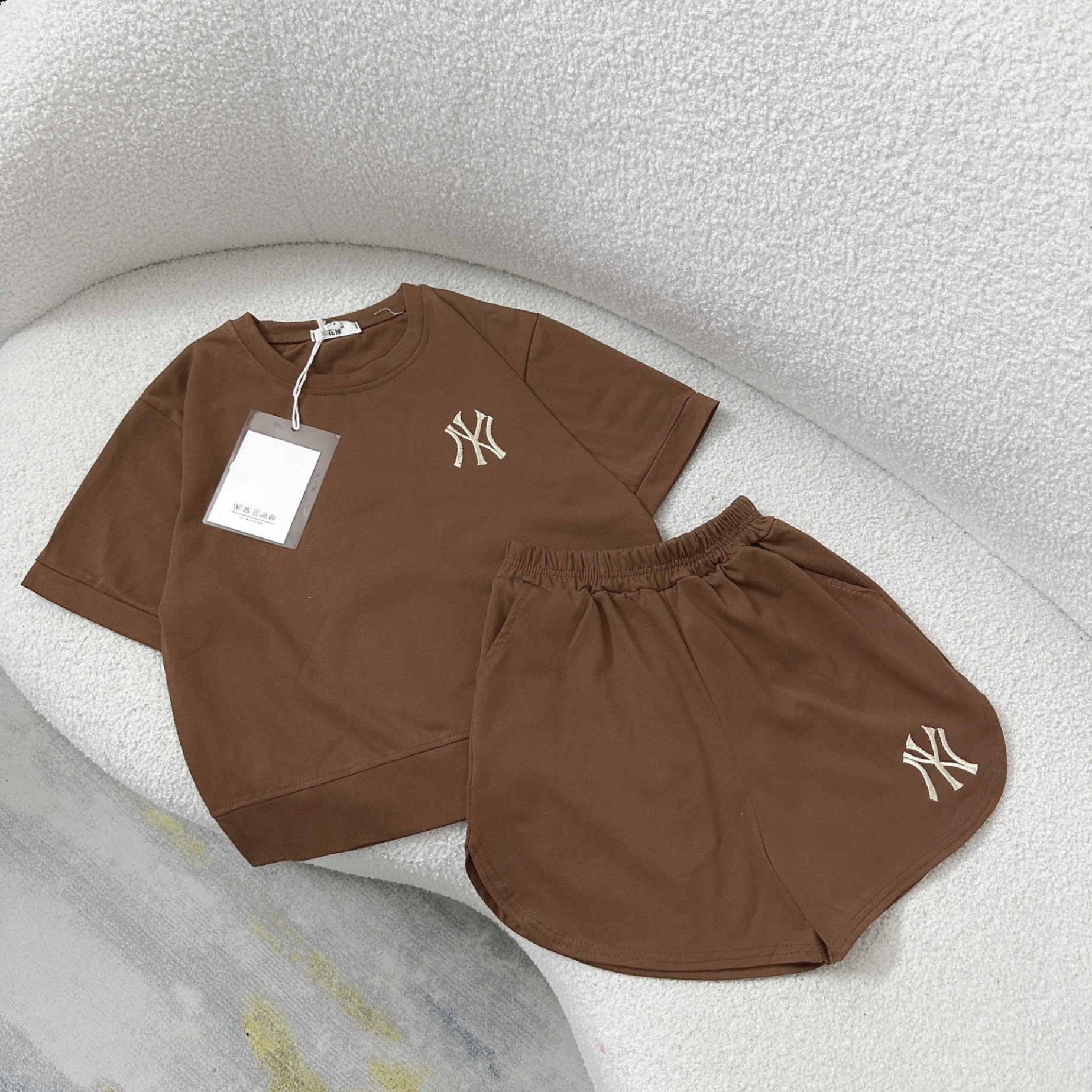 Bộ Cộc NY Bo Gấu Áo 3 Màu