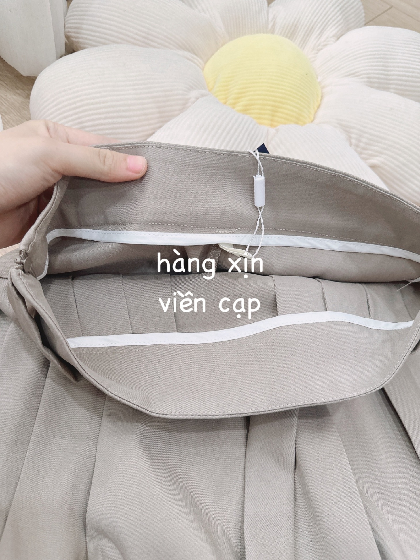 Sét CV Ly Xếp Đai Cạp Mix Áo Cotton Díp