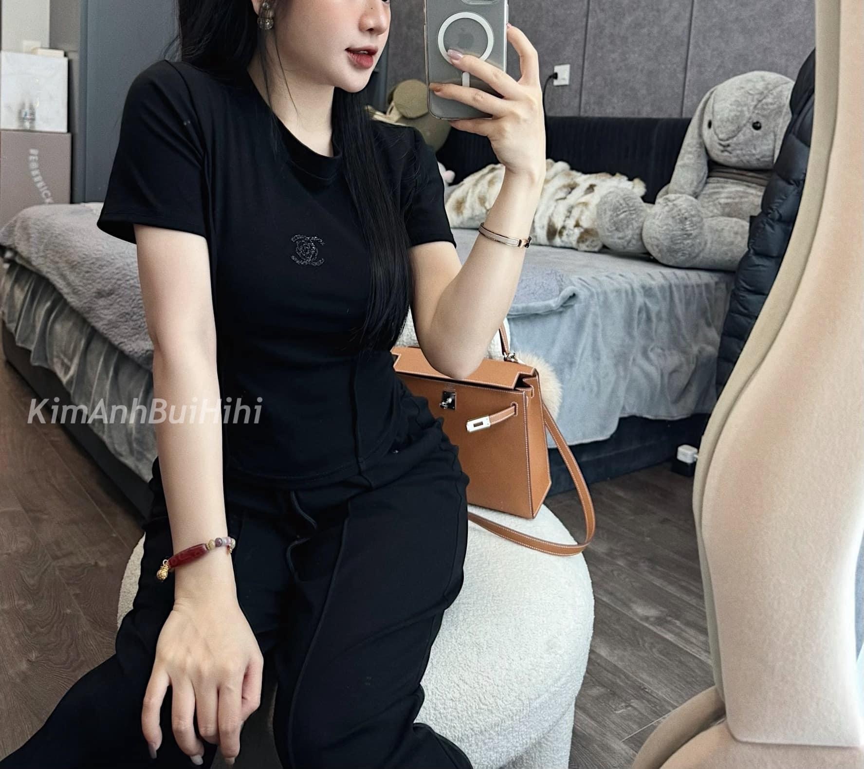 Bộ Quần Suông Gân Áo Chanel