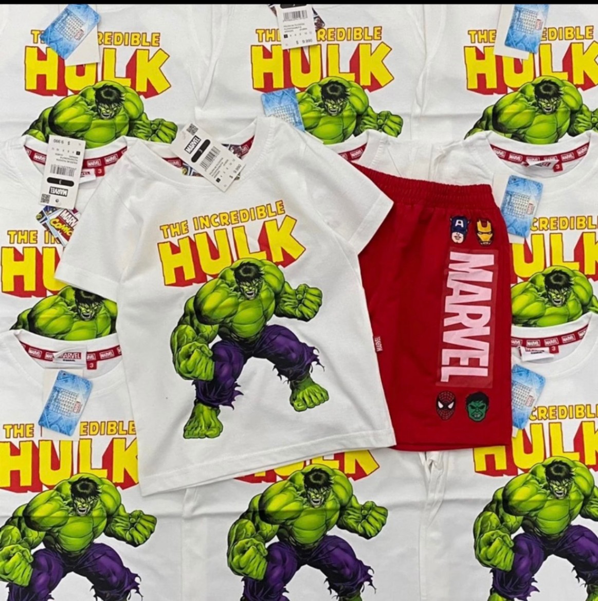 Bộ Siêu Nhân Hulk Xanh Cho Bé