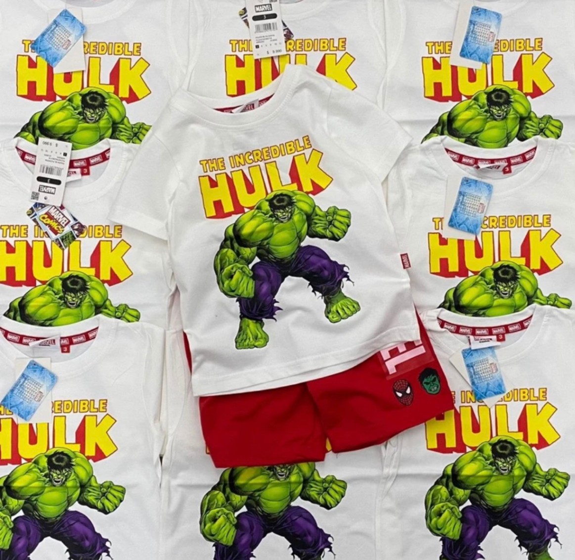 Bộ Siêu Nhân Hulk Xanh Cho Bé