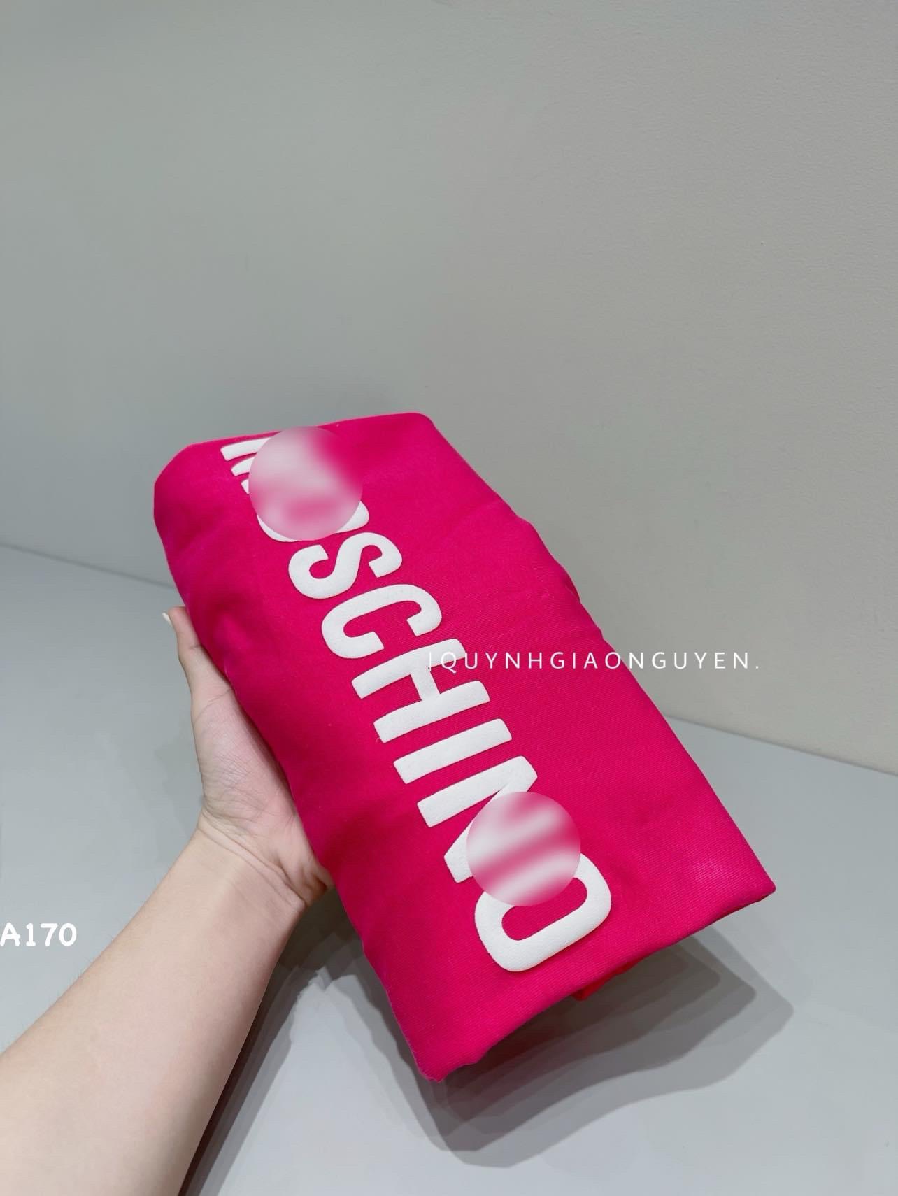 Áo Phông Hồng Moschino