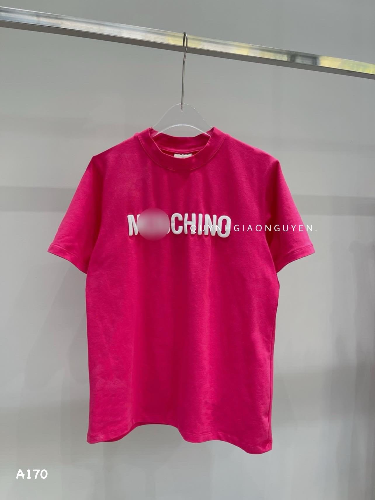 Áo Phông Hồng Moschino