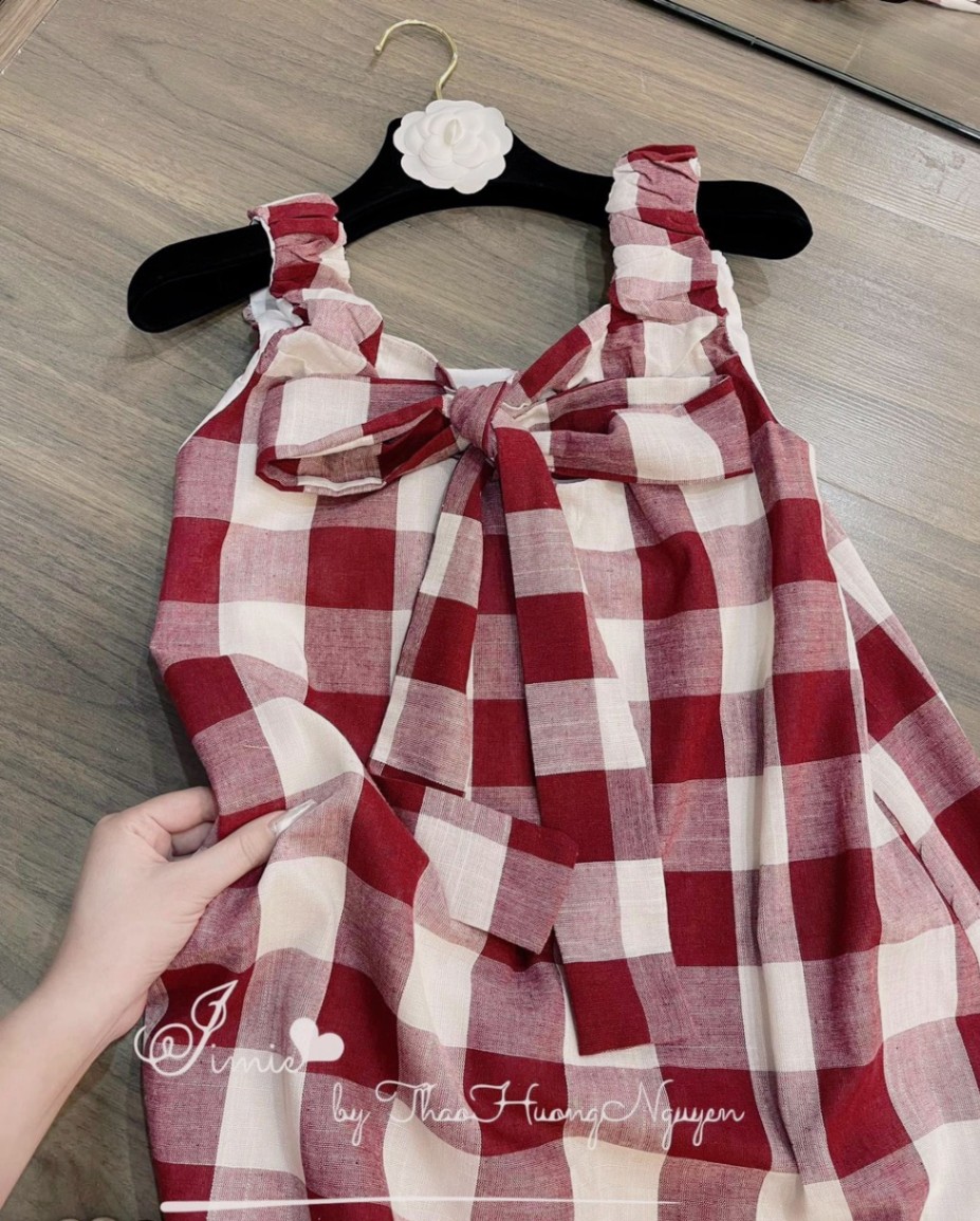 Váy Suông Kẻ Caro 2 Màu