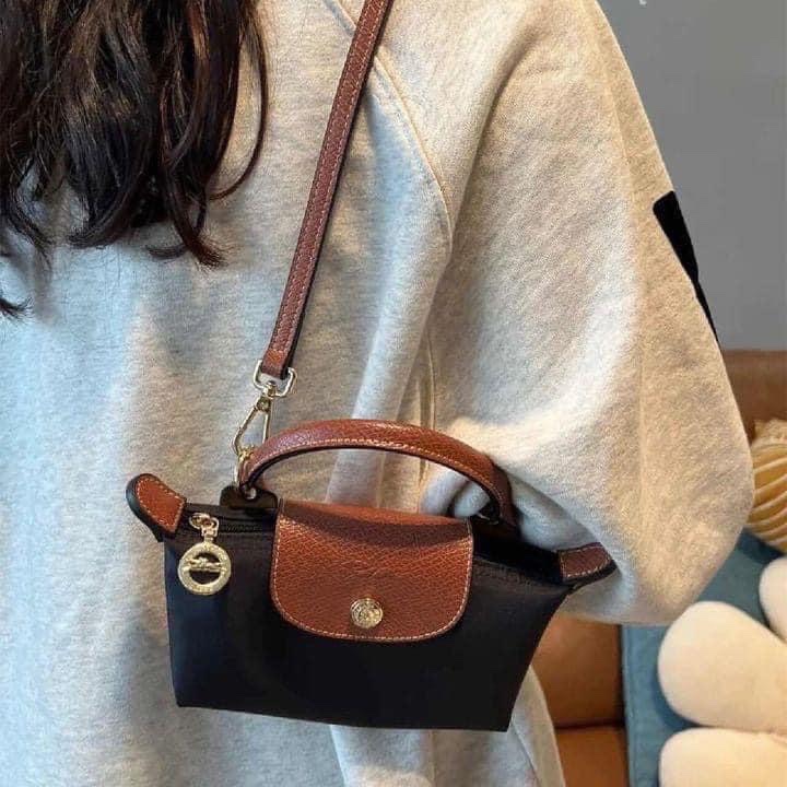 Túi Longchamp Tuồn Xanh Đen