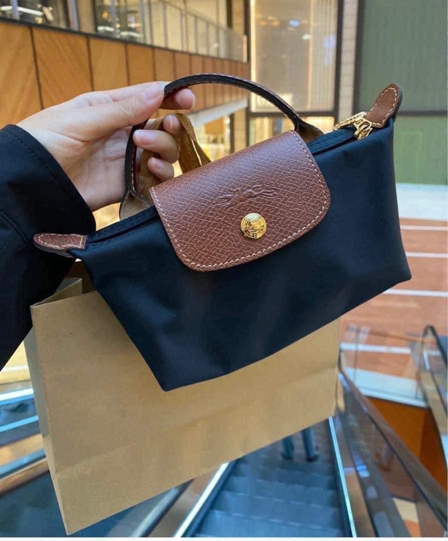 Túi Longchamp Tuồn Xanh Đen