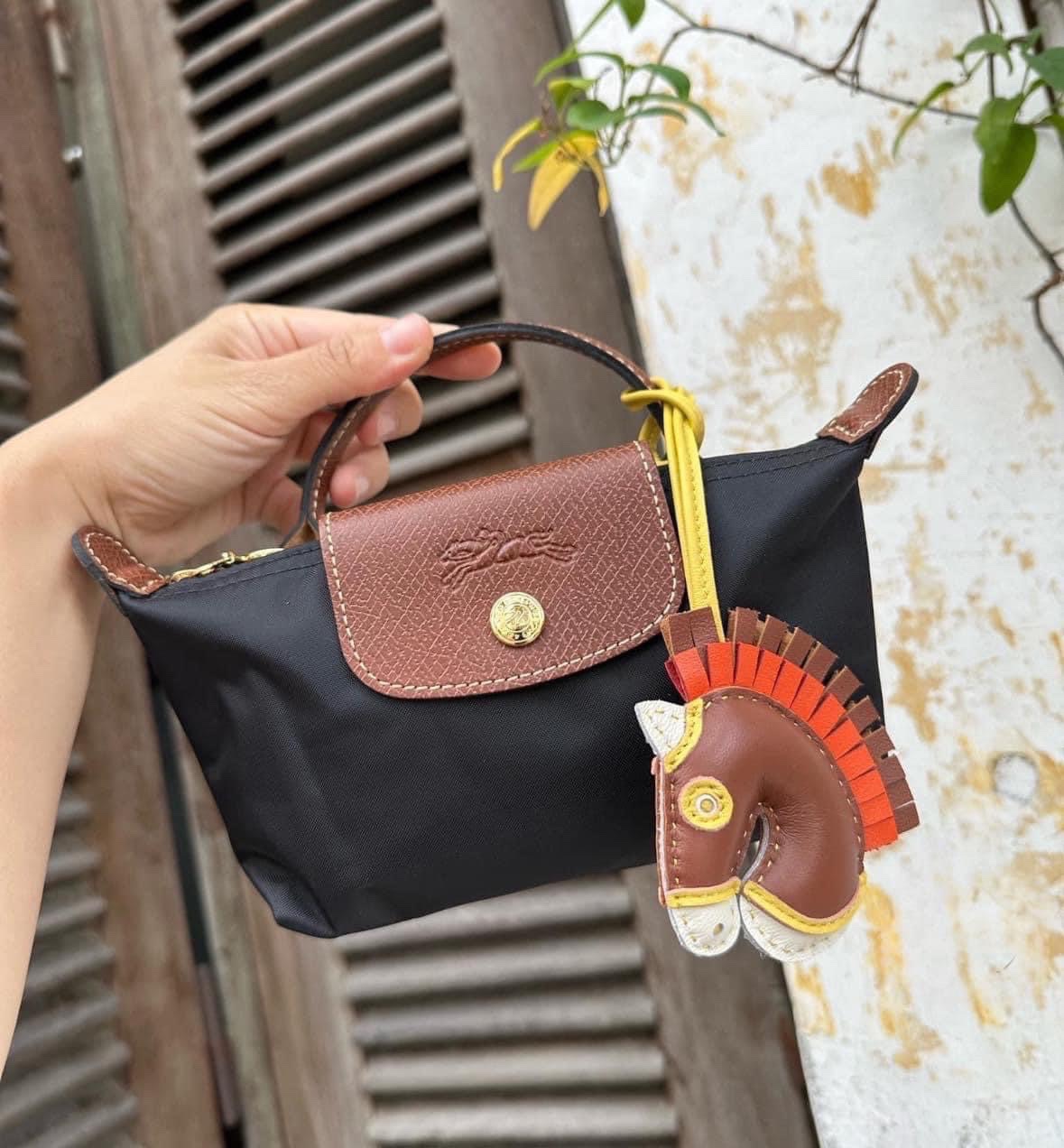 Túi Longchamp Tuồn Xanh Đen