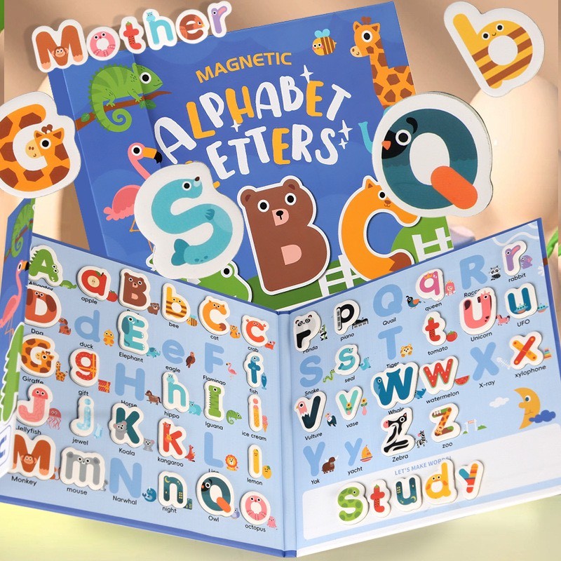 Bảng Nam Châm Animal Alphabet Letters