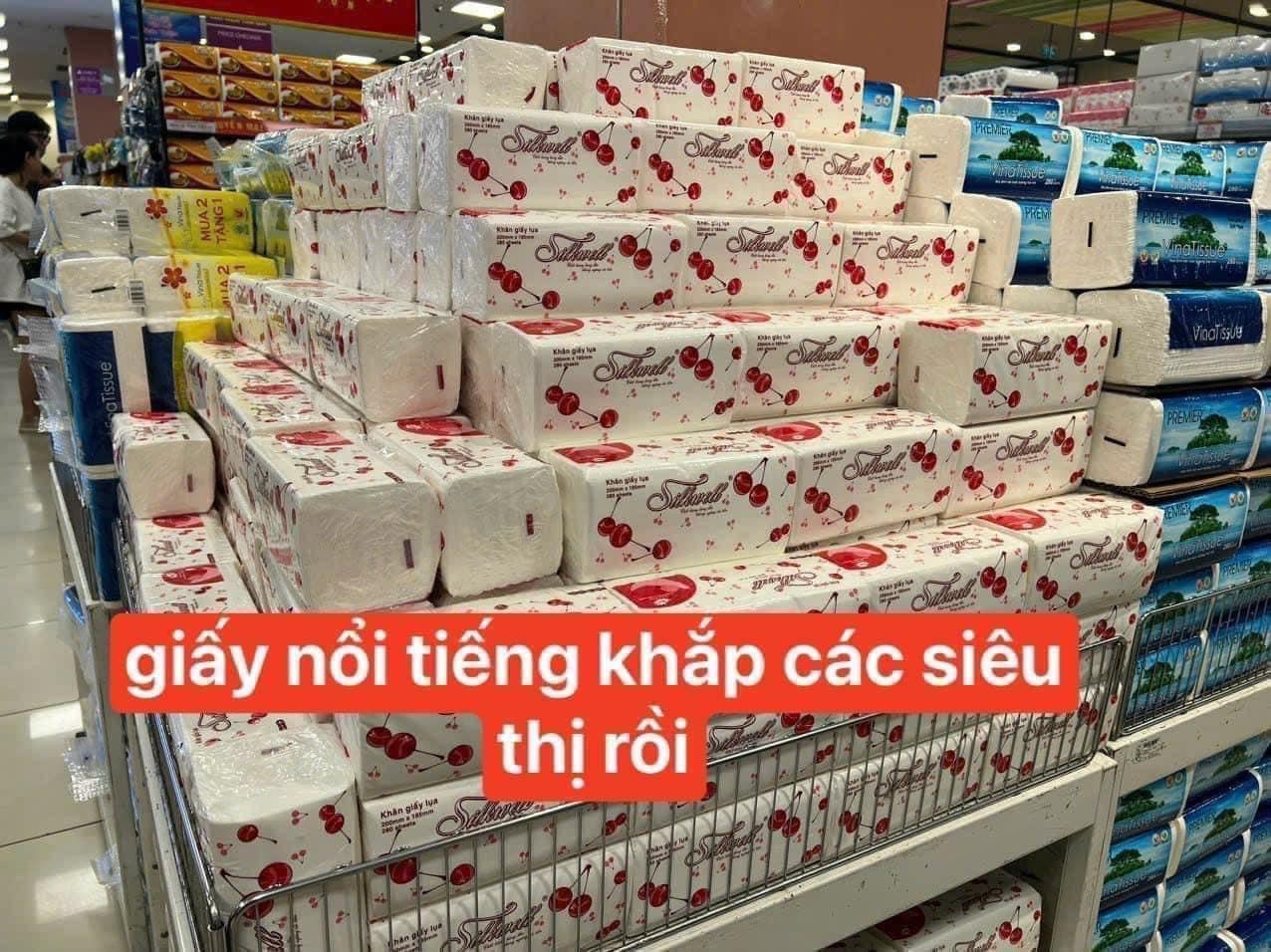 Sét 4 Bịch Giấy Ăn Rút Silkwel